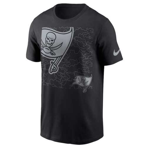 Men's Men's Nike Black Tampa Bay Buccaneers RFLCTV T-Shirt