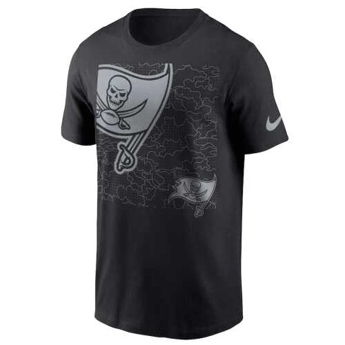 Men's Men's Nike Black Tampa Bay Buccaneers RFLCTV T-Shirt
