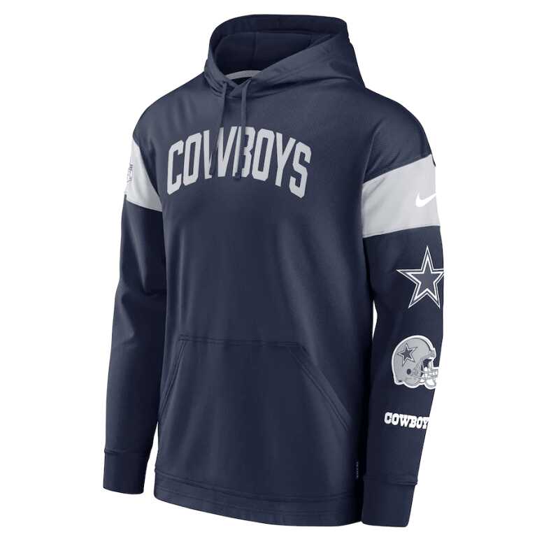 Men's Dallas Cowboys Nike Athletic Dry-FIT Arch Jersey