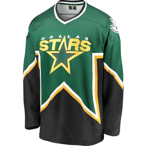 Men's Dallas Stars Fanatics Branded Vintage Breakaway Jersey 2003-2006