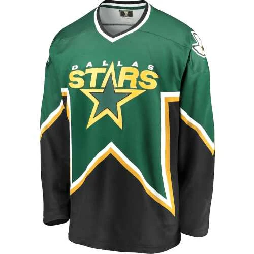 Men's Dallas Stars Fanatics Branded Vintage Breakaway Jersey 2003-2006