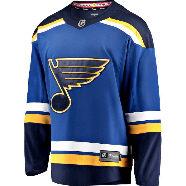 Men's St. Louis Blues Fanatics Branded Breakaway Home Jersey