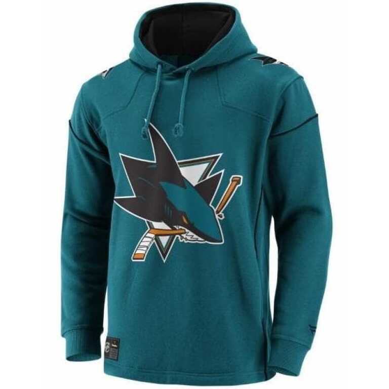 Men's FANATICS "Franchise Overhead hoodie San Jose Sharks"