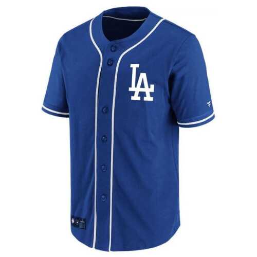 Men's Fanatics Branded Los Angeles Dodgers MLB Franchise Polymesh Supporters Jersey