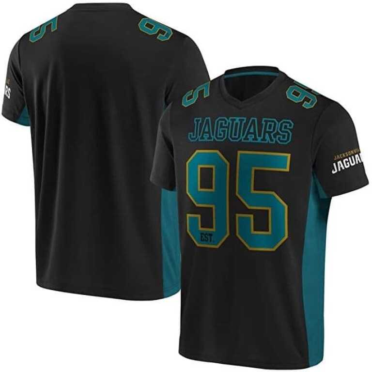 Men's Fanatics Jacksonville Jaguars Value Franchise Polymesh Supporters Jersey - Image 3