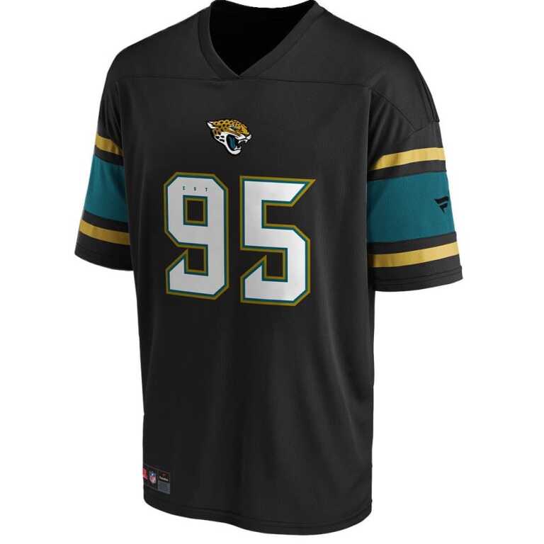 Men's Fanatics Jacksonville Jaguars Franchise Polymesh Supporters Jersey