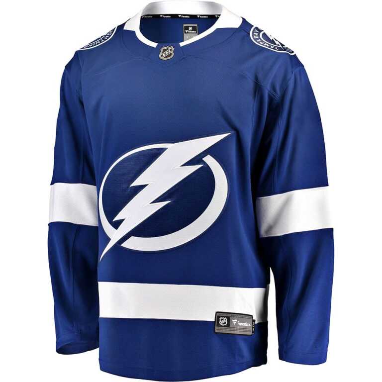 Men's Jersey NHL Fanatics Branded Tampa Bay Lightning Alternate Breakaway Jersey