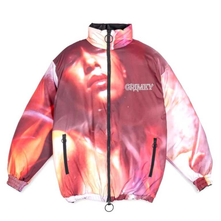 Chaqueta Puffy Reversible Grimey "WEST BOUND" - Image 2