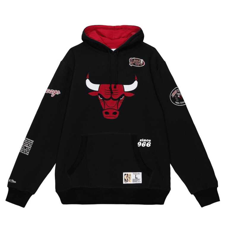 Mitchell & Ness Team Origins Fleece Hoody Chicago Bulls