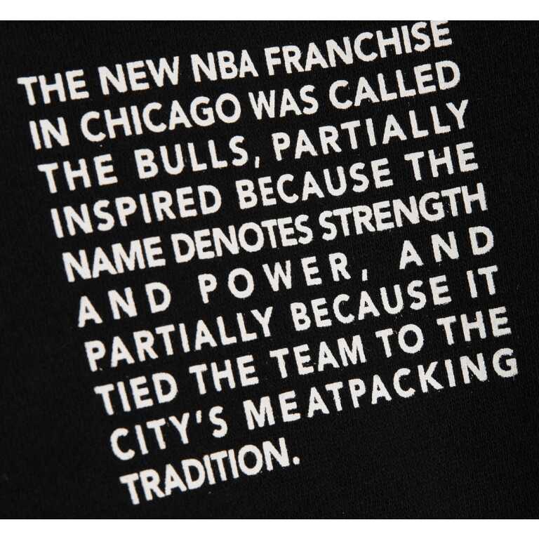 Mitchell & Ness Team Origins Fleece Hoody Chicago Bulls - Image 4