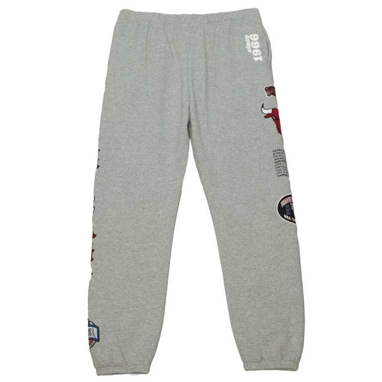 Mitchell & Ness Team Origins Fleece Pant Chicago Bulls - Image 2