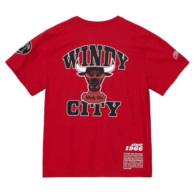 Mitchell & Ness Team Origins S/S Top Chicago Bulls - Image 2