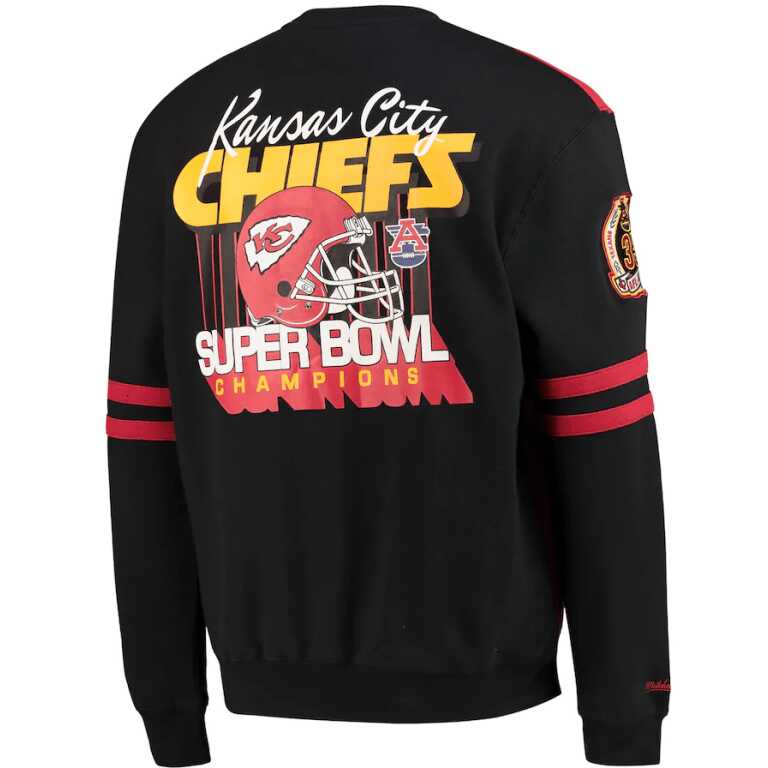 Mitchell & Ness Kansas City Chiefs NBA All Over Crew 2.0 - Image 2