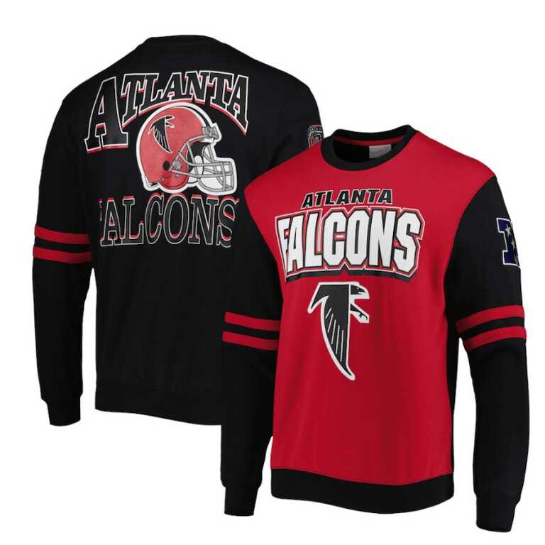 Mitchell & Ness Atlanta Falcons NBA All Over Crew 2.0 - Image 3