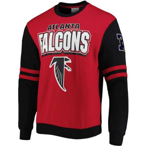 Mitchell & Ness Atlanta Falcons NBA All Over Crew 2.0