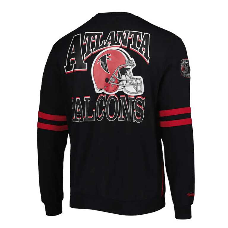 Mitchell & Ness Atlanta Falcons NBA All Over Crew 2.0 - Image 2