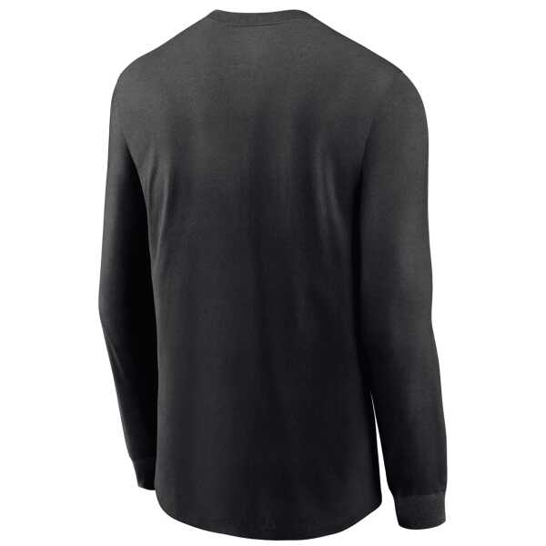 Men's Nike Pittsburgh Steelers Fashion Tri-Blend Long Sleeve T-Shirt - Image 3