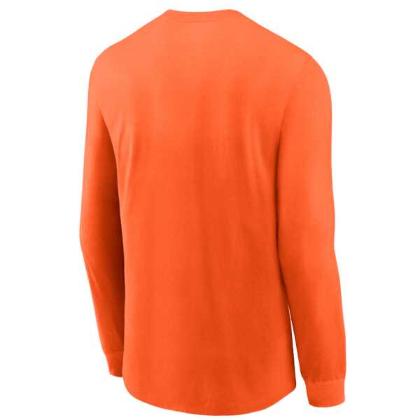 Men's Nike Chicago Bears Fashion Tri-Blend Long Sleeve T-Shirt - Image 3