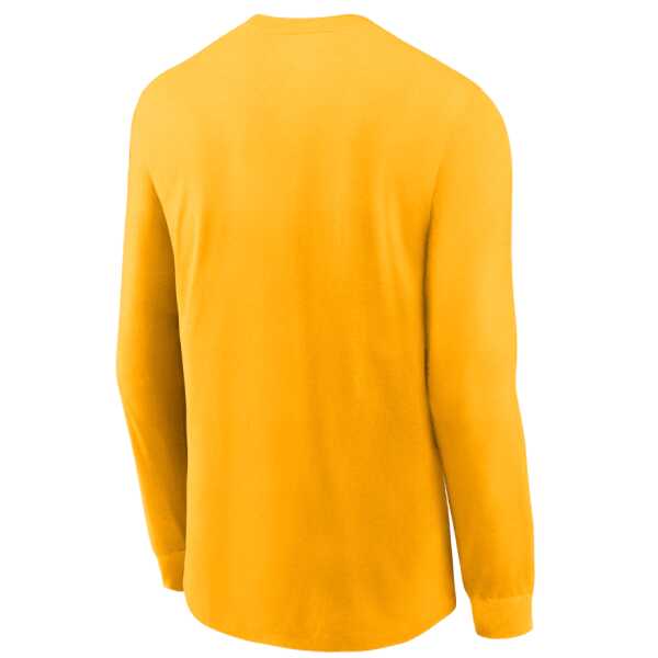Men's Nike Green Bay Packers Fashion Tri-Blend Long Sleeve T-Shirt - Image 3