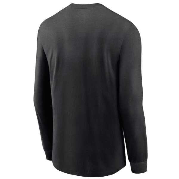Men's Nike Carolina Panthers Fashion Tri-Blend Long Sleeve T-Shirt - Image 3