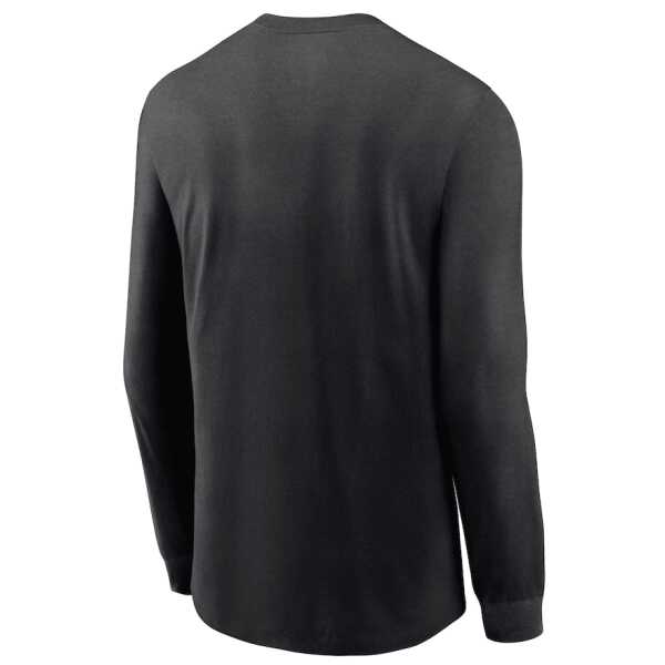 Men's Nike New Orleans Saints Fashion Tri-Blend Long Sleeve T-Shirt - Image 3
