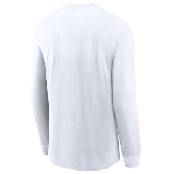 Men's Nike Las Vegas Raiders Fashion Tri-Blend Long Sleeve T-Shirt - Image 3