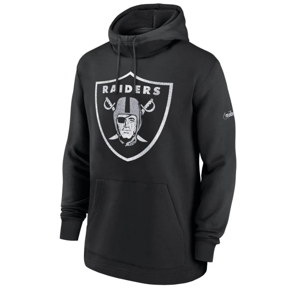 Men's Nike NFL Las Vegas Raiders Throwback Fleece Hoody
