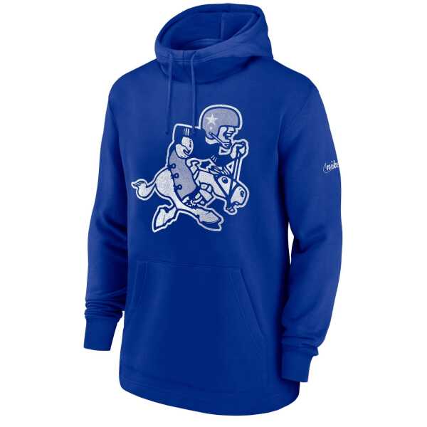 Men's Nike NFL Dallas Cowboys Throwback Fleece Hoody