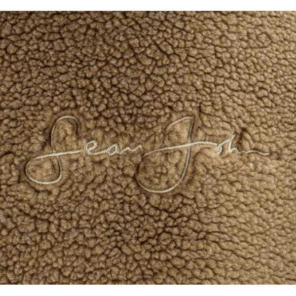 Men's Sean John Script Logo Teddy Hoodie - Image 3