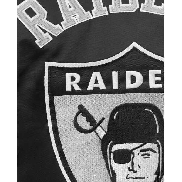 MITCHELL & NESS LAS VEGAS RAIDERS HEAVYWEIGHT SATIN JACKET - Image 4