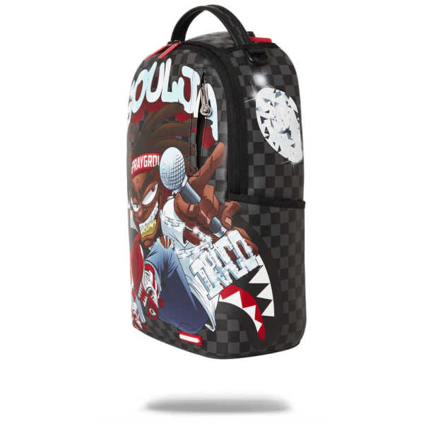 MOCHILA SPRAYGROUND SOULJA BOY ON THE RUN BACKPACK NEGRO - Image 5