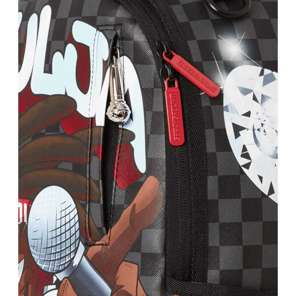 MOCHILA SPRAYGROUND SOULJA BOY ON THE RUN BACKPACK NEGRO - Image 6