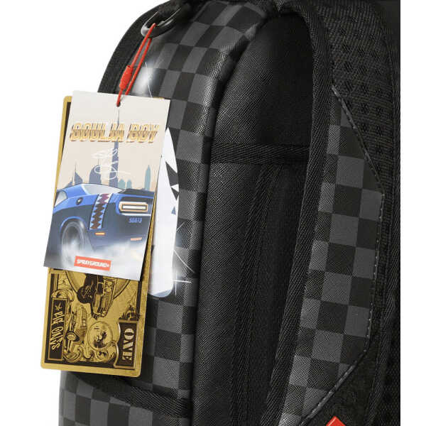 MOCHILA SPRAYGROUND SOULJA BOY ON THE RUN BACKPACK NEGRO - Image 7