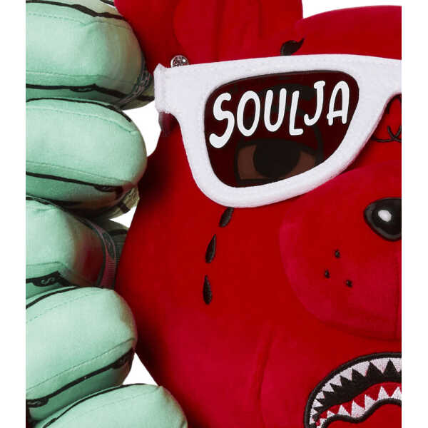 MOCHILA SPRAYGROUND SOULJA BOY BEAR BACKPACK ROJO - Image 5