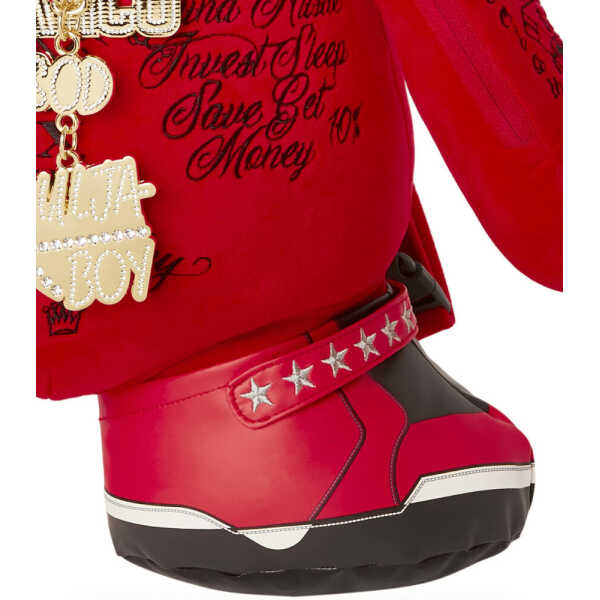 MOCHILA SPRAYGROUND SOULJA BOY BEAR BACKPACK ROJO - Image 6