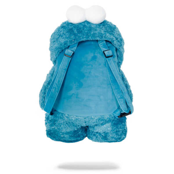 MOCHILA SPRAYGROUND COOKIE MONSTER MONEY BEAR AZUL - Image 3