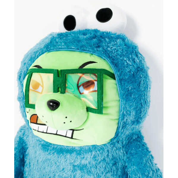 MOCHILA SPRAYGROUND COOKIE MONSTER MONEY BEAR AZUL - Image 8