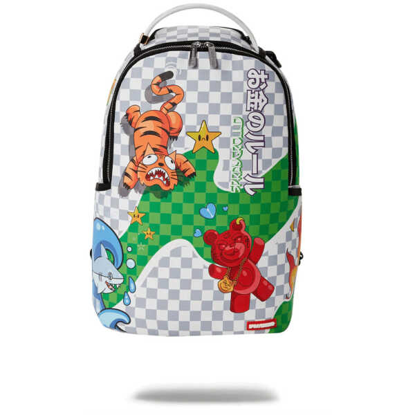 MOCHILA SPRAYGROUND TOKYO BUBBLE DLX BACKPACK GRIS