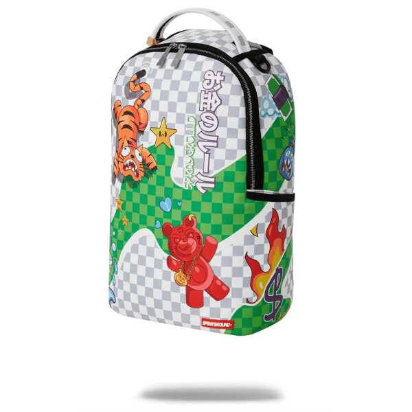 MOCHILA SPRAYGROUND TOKYO BUBBLE DLX BACKPACK GRIS - Image 4