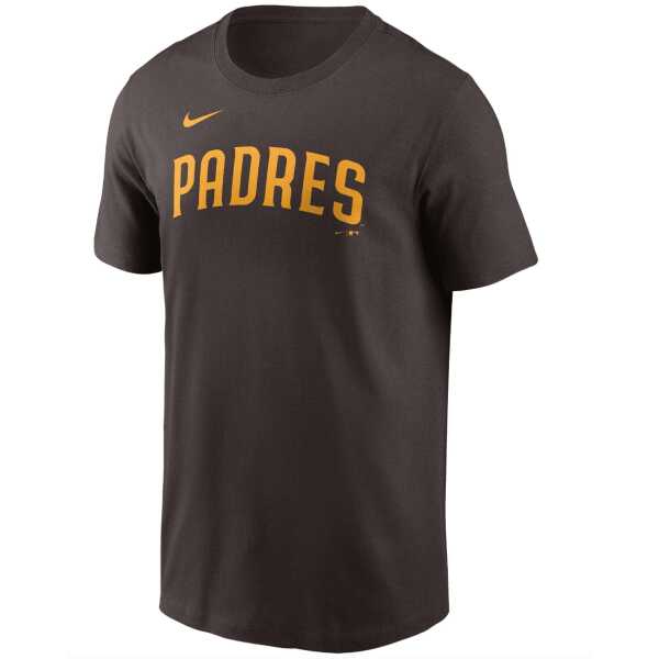 Men's San Diego Padres Wordmark Nike MLB T-Shirt