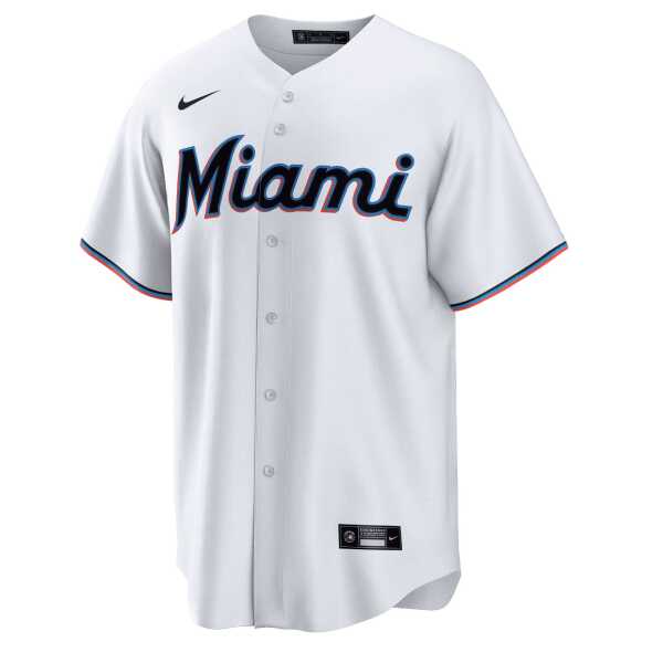 Men's Jersey Baseball Nike Replicas Miami Marlins