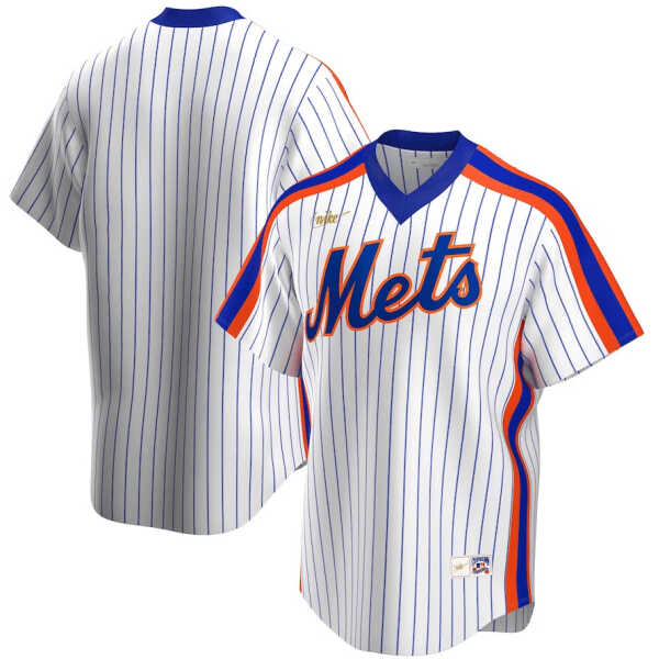 Men's Jersey Baseball New York Mets Nike Official Cooperstown Jersey - Image 3