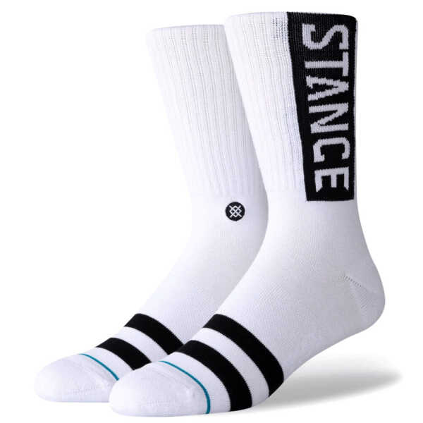 Calcetines Stance OG Crew Sock White