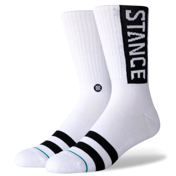 Calcetines Stance OG Crew Sock White