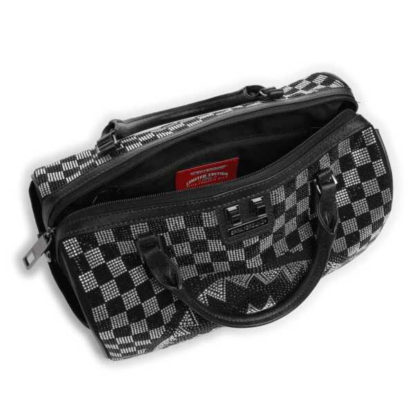 BOLSA SPRAYGROUND TRINITY CHECKERED MINI DUFFLE - Image 6