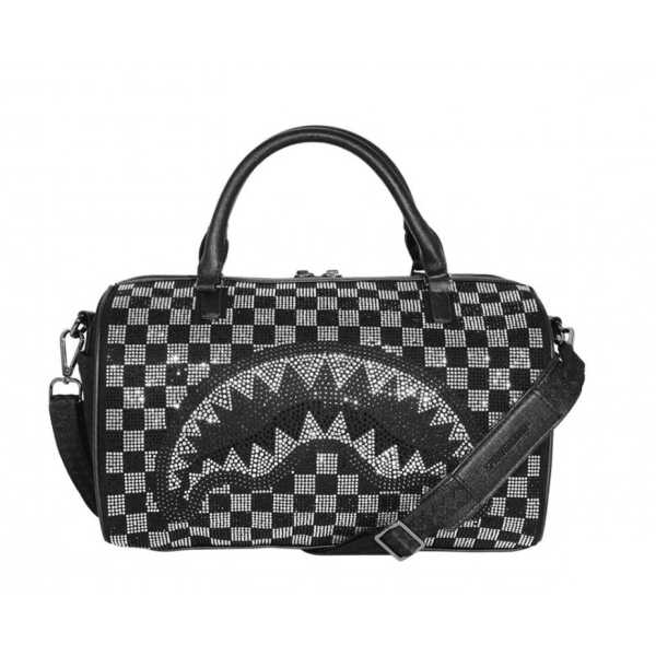 BOLSA SPRAYGROUND TRINITY CHECKERED MINI DUFFLE - Image 3
