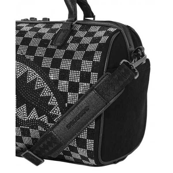BOLSA SPRAYGROUND TRINITY CHECKERED MINI DUFFLE - Image 4