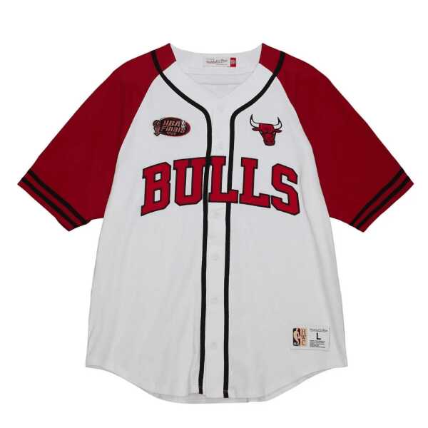 Men's Mitchell & Ness NBA Practice Day Chicago BullsJersey