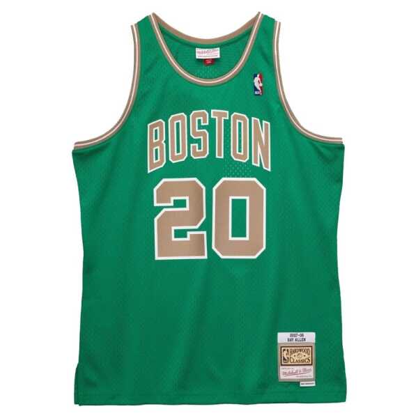 Men’s Mitchell & Ness Swingman Jersey Ray Allen Boston Celtics '2007-08'