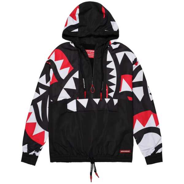 Men's SPRAYGROUND MAXI SHARK NEISH ANORAK